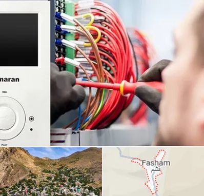 نصاب آنتن مرکزی و دیجیتال در فشم