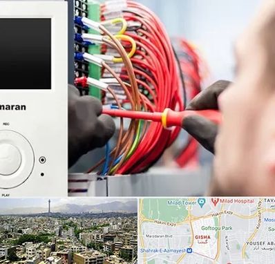 نصاب آنتن مرکزی و دیجیتال در گیشا