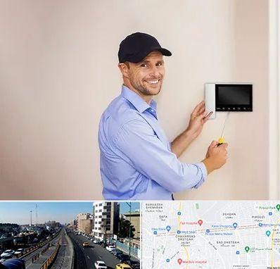 نصاب آیفون تصویری در پیروزی