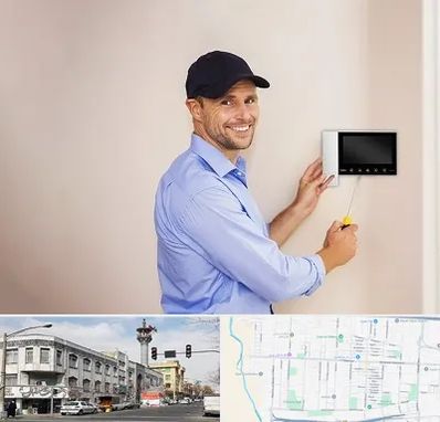 نصاب آیفون تصویری در 17شهریور