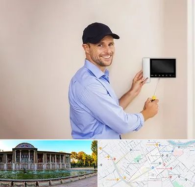 نصاب آیفون تصویری در عفیف آباد شیراز