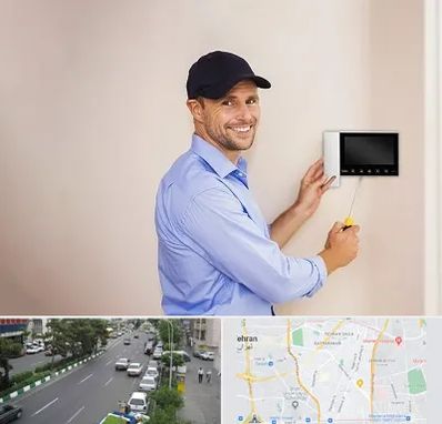 نصاب آیفون تصویری در ستارخان