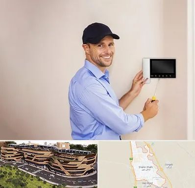 نصاب آیفون تصویری در شاهین شهر