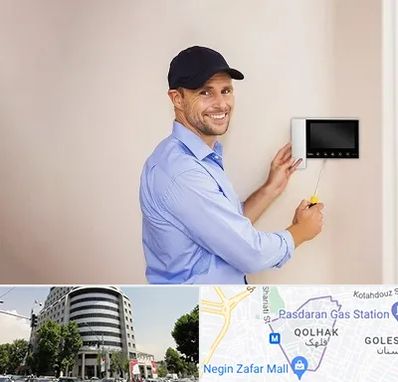 نصاب آیفون تصویری در قلهک