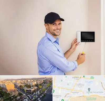 نصاب آیفون تصویری در تهرانپارس