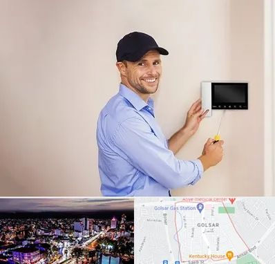 نصاب آیفون تصویری در گلسار رشت