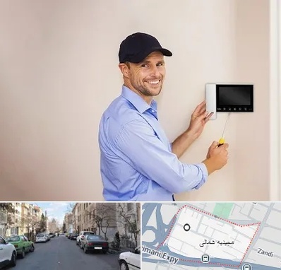 نصاب آیفون تصویری در مجیدیه شمالی
