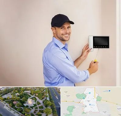 نصاب آیفون تصویری در کاشمر