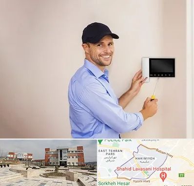 نصاب آیفون تصویری در حکیمیه