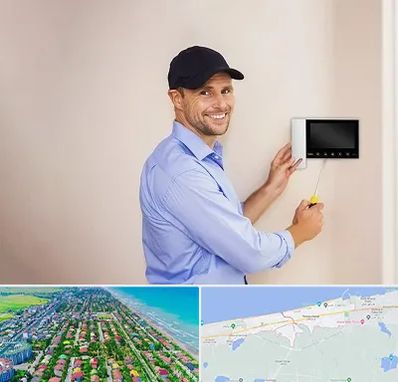 نصاب آیفون تصویری در فریدونکنار