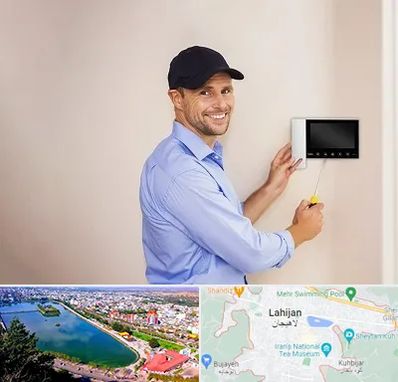 نصاب آیفون تصویری در لاهیجان