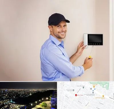 نصاب آیفون تصویری در هفت تیر مشهد