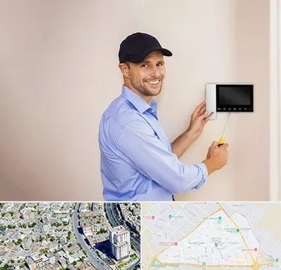 نصاب آیفون تصویری در قاسم آباد مشهد