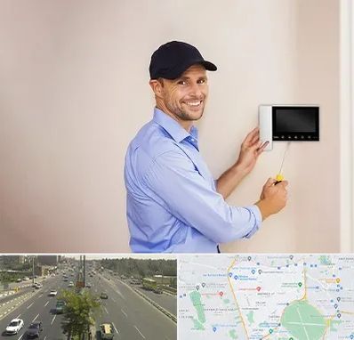 نصاب آیفون تصویری در منطقه 17 تهران