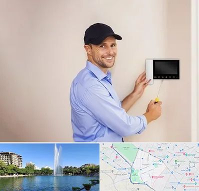 نصاب آیفون تصویری در کوهسنگی مشهد