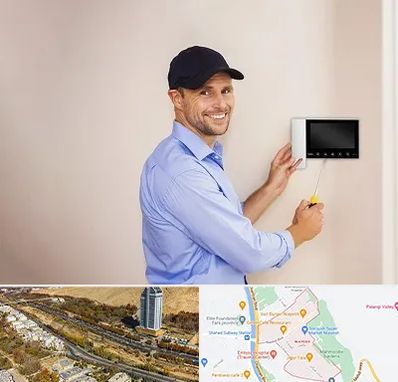 نصاب آیفون تصویری در خیابان نیایش شیراز