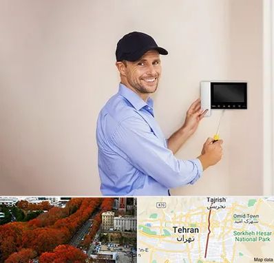 نصاب آیفون تصویری در ولیعصر