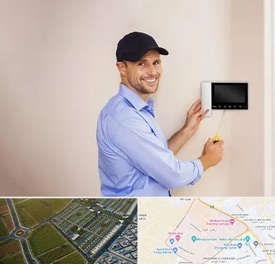 نصاب آیفون تصویری در الهیه مشهد