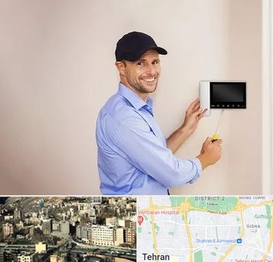 نصاب آیفون تصویری در مرزداران