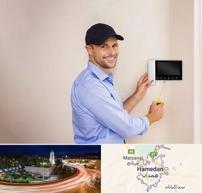 نصاب آیفون تصویری در همدان