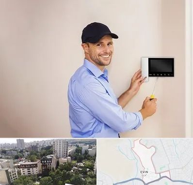 نصاب آیفون تصویری در اوین