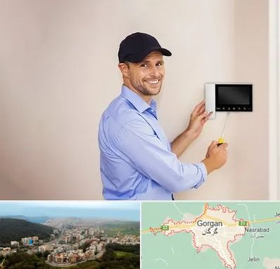 نصاب آیفون تصویری در گرگان