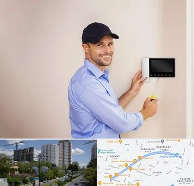 نصاب آیفون تصویری در اندرزگو