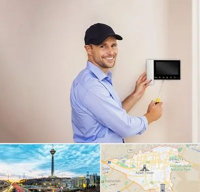 نصاب آیفون تصویری در تهران