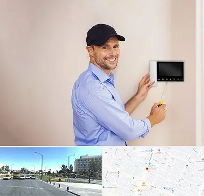 نصاب آیفون تصویری در بلوار کلاهدوز مشهد