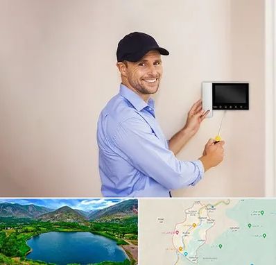 نصاب آیفون تصویری در رودبار