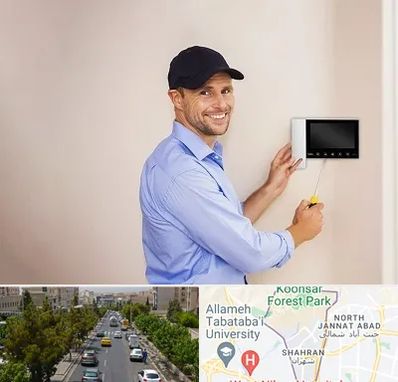 نصاب آیفون تصویری در شهران