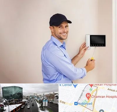 نصاب آیفون تصویری در اقدسیه