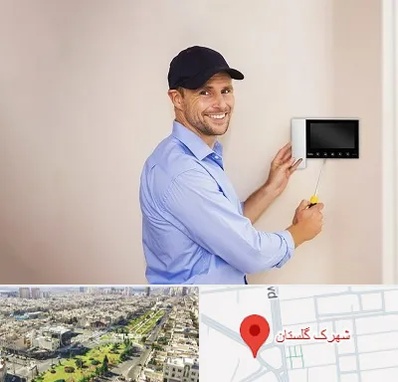 نصاب آیفون تصویری در شهرک گلستان