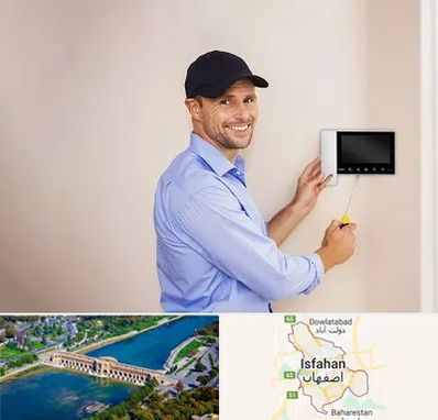 نصاب آیفون تصویری در اصفهان