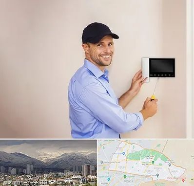 نصاب آیفون تصویری در منطقه 4 تهران