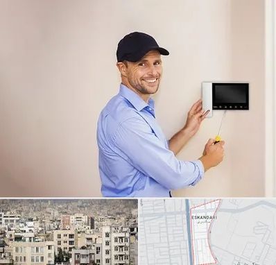 نصاب آیفون تصویری در اسکندری