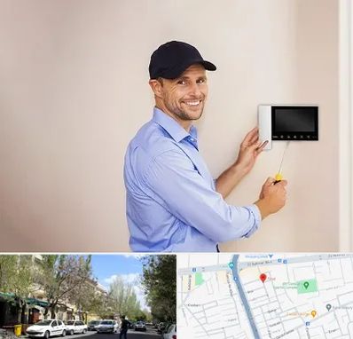 نصاب آیفون تصویری در کوی فیروز تبریز