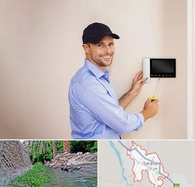 نصاب آیفون تصویری در سراوان