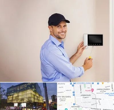 نصاب آیفون تصویری در جمهوری