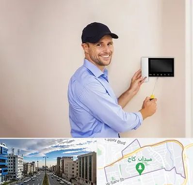 نصاب آیفون تصویری در سعادت آباد