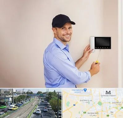 نصاب آیفون تصویری در جنوب تهران