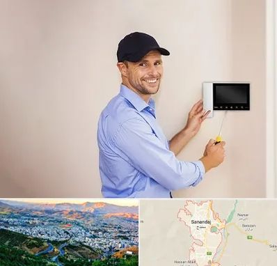 نصاب آیفون تصویری در سنندج