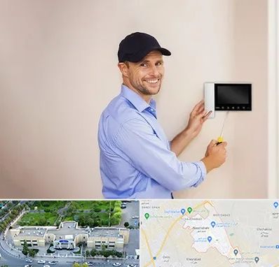 نصاب آیفون تصویری در نسیم شهر