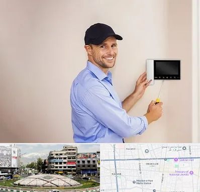 نصاب آیفون تصویری در مرکز تهران