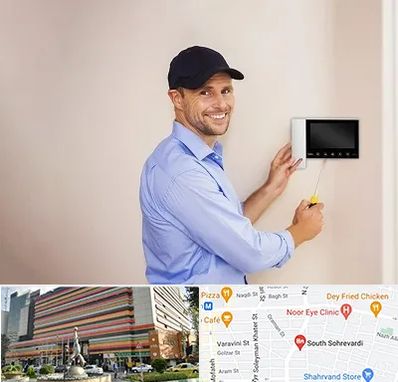 نصاب آیفون تصویری در سهروردی