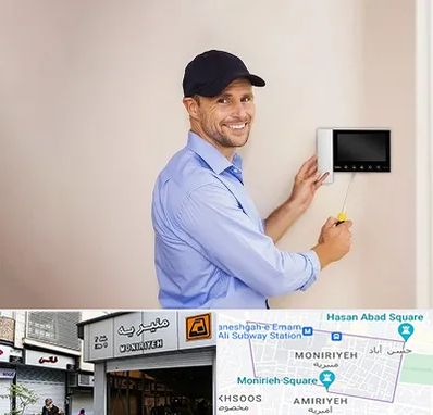 نصاب آیفون تصویری در منیریه