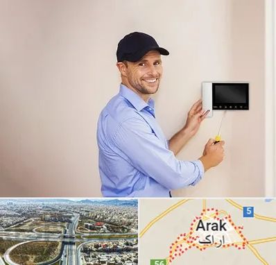 نصاب آیفون تصویری در اراک