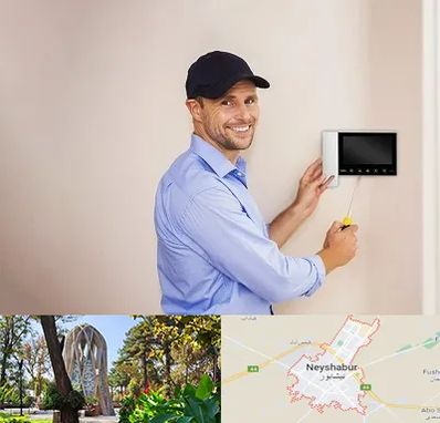 نصاب آیفون تصویری در نیشابور