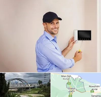 نصاب آیفون تصویری در چالوس