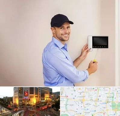 نصاب آیفون تصویری در جنت آباد تهران